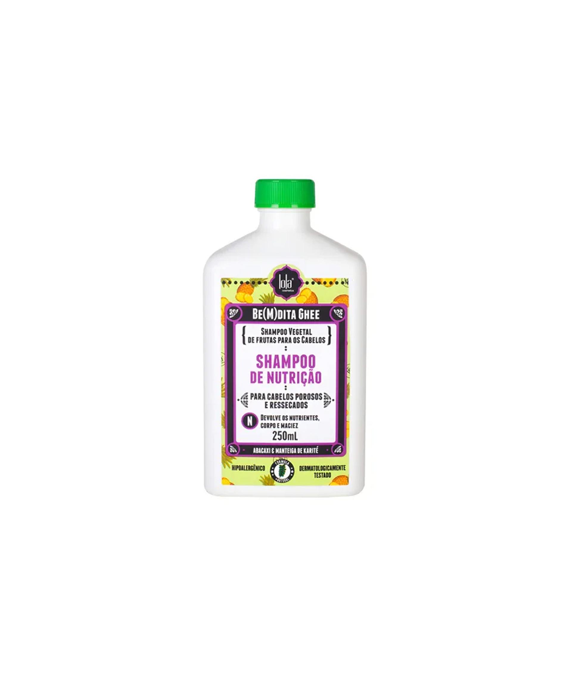 Be(M)dita Ghee Shampoo Nutricional Piña, Girasol y Manteca de Karité