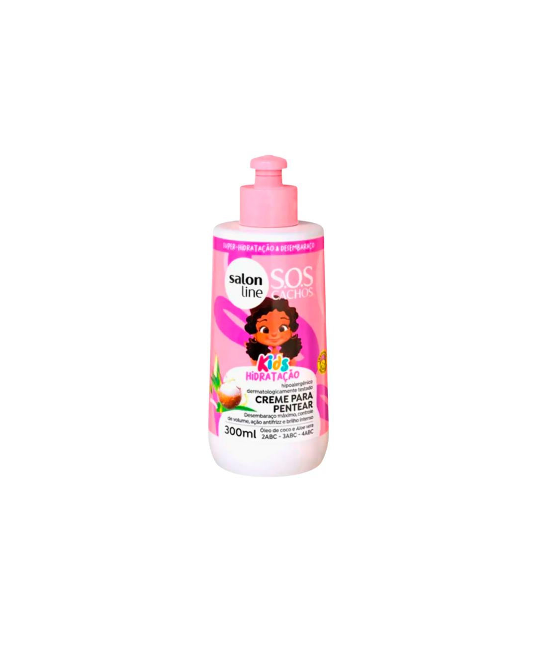 Crema de Peinar Hidratación Kids S.O.S Cachos 300 ml