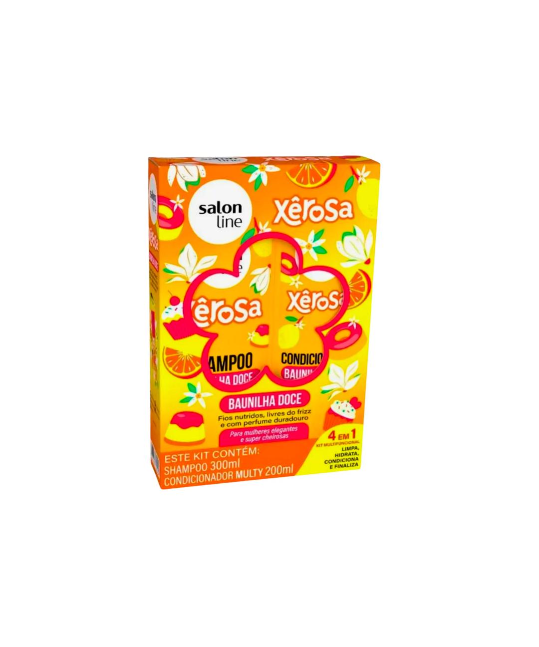 Kit Shampoo 300 ml + Acondicionador 200 ml Xêrosa Vainilla Dulce