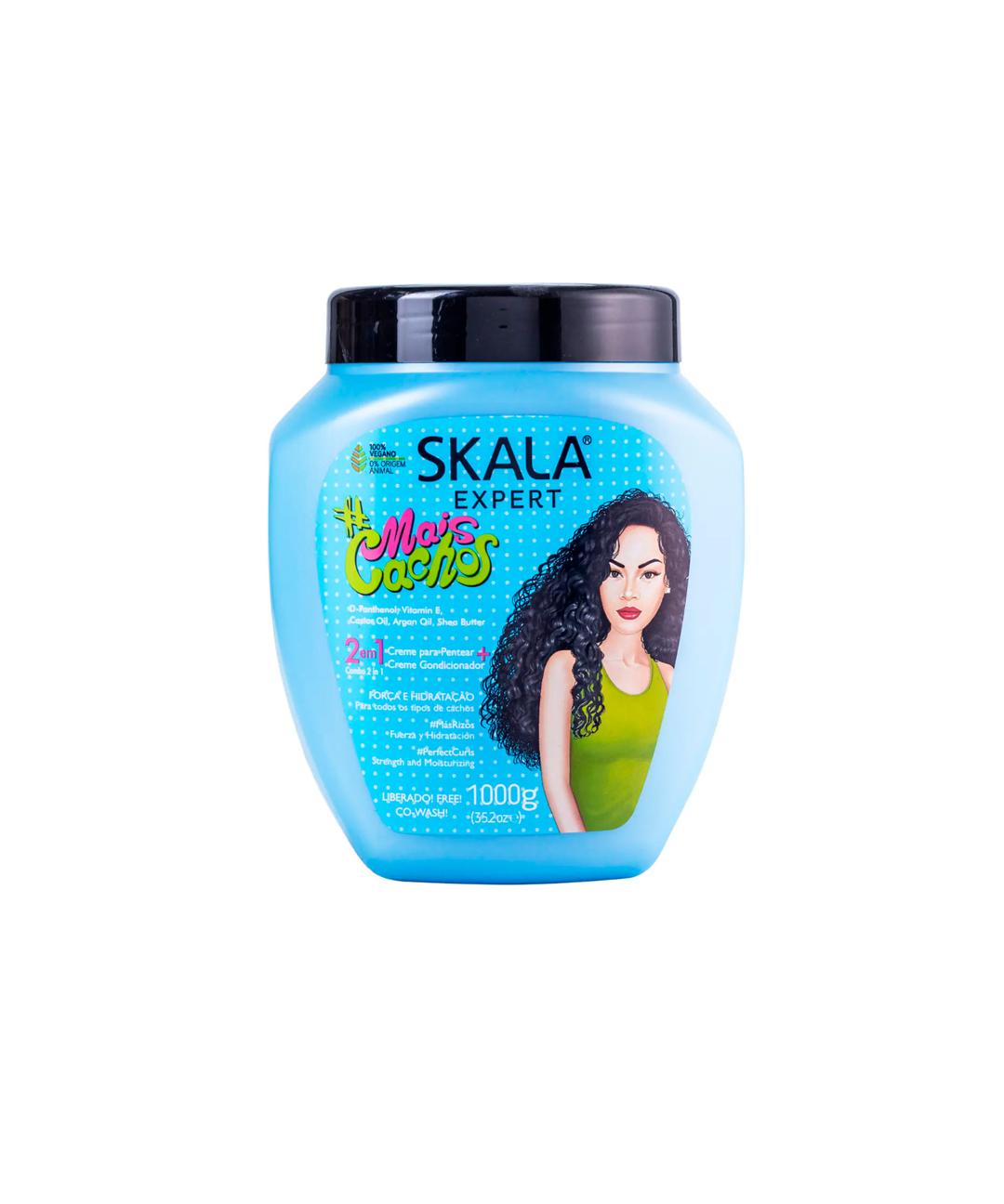 Máscara Mais Cachos y Crema para Peinar 2 en 1 Skala 1 kg